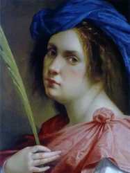 Autorretrato como mártir, c. 1615